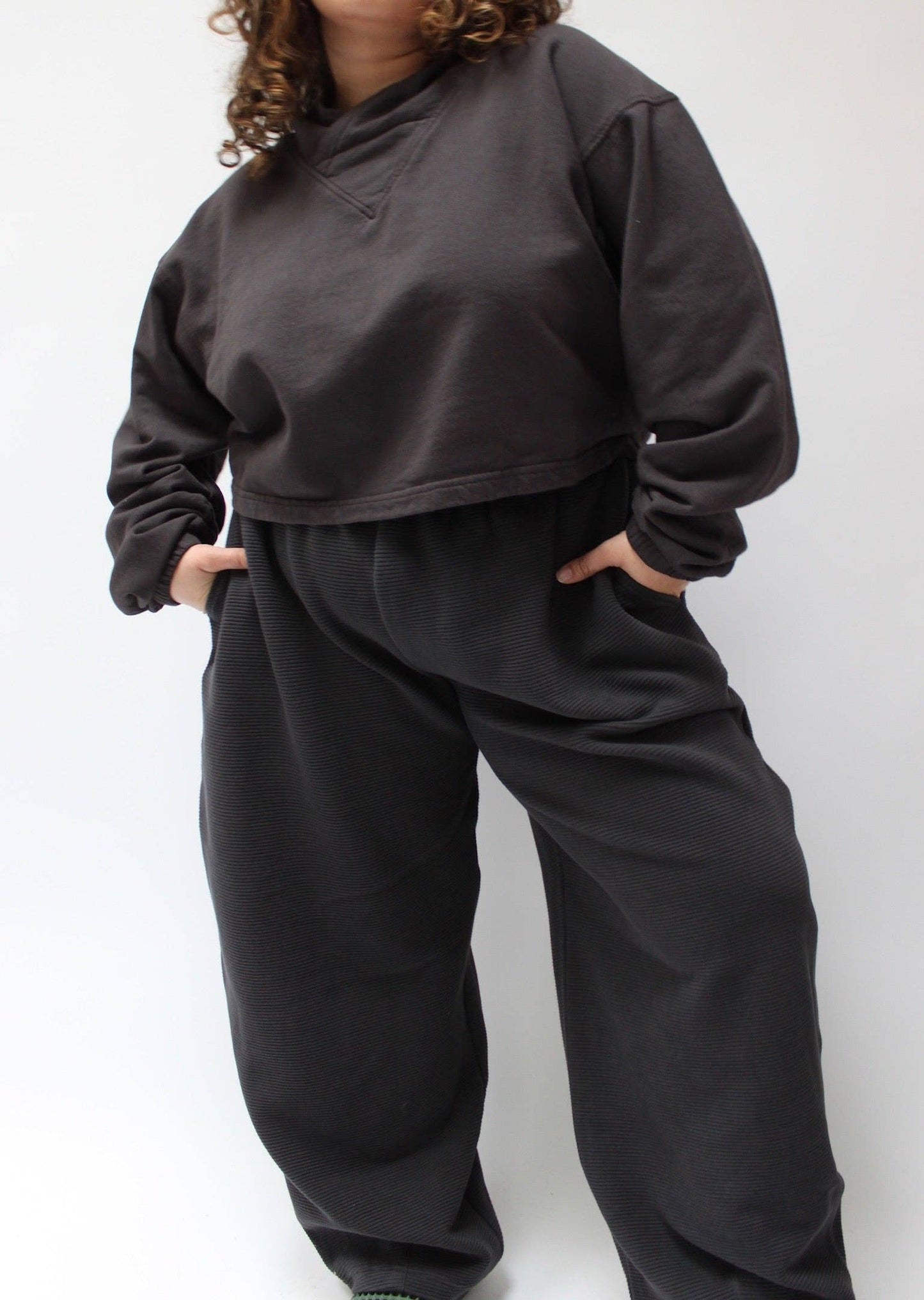 Camden Rippled Cotton Curve Pant