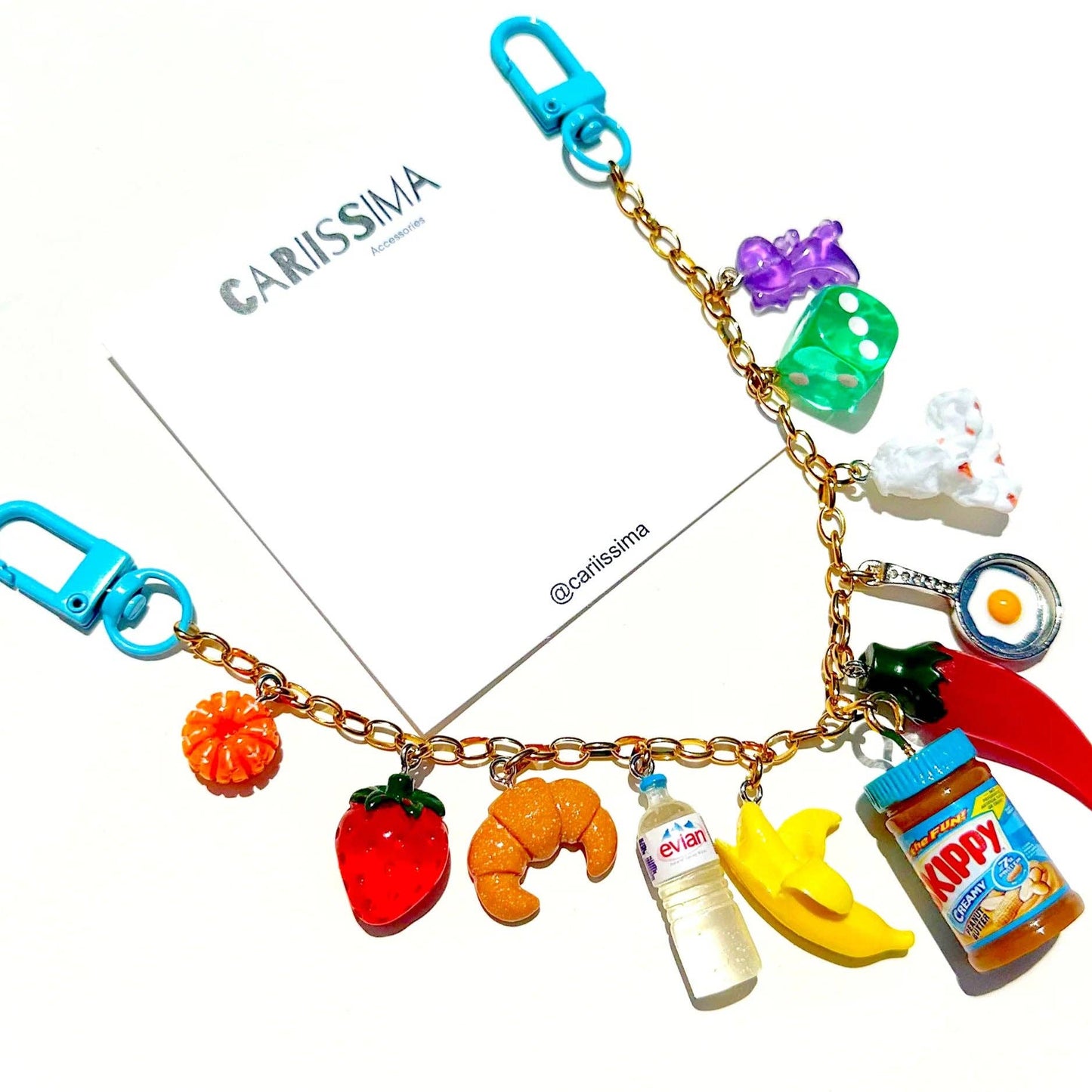 Cute Colorful Cartoon Braided Bag Charm DP25C785
