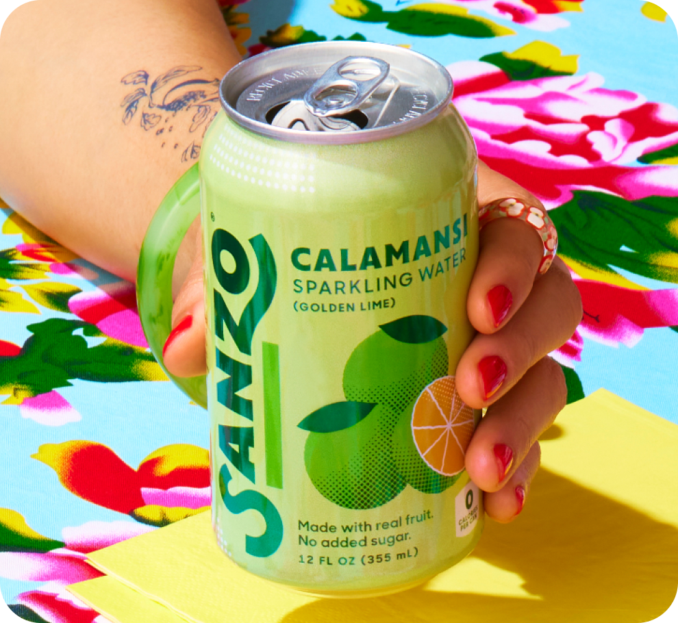 Calamansi (Lime) Sparkling Water | 12-pack