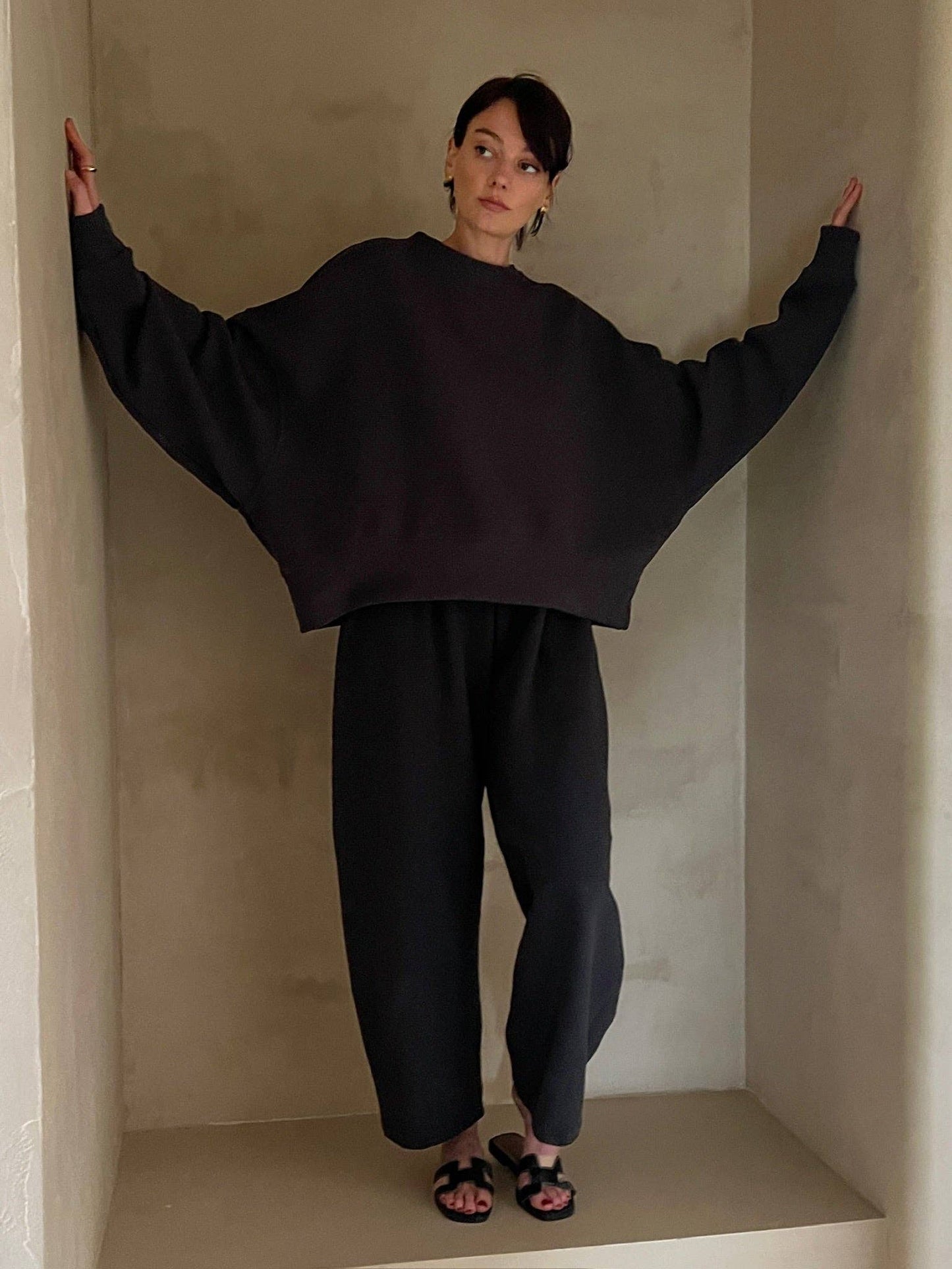 Camden Rippled Cotton Curve Pant