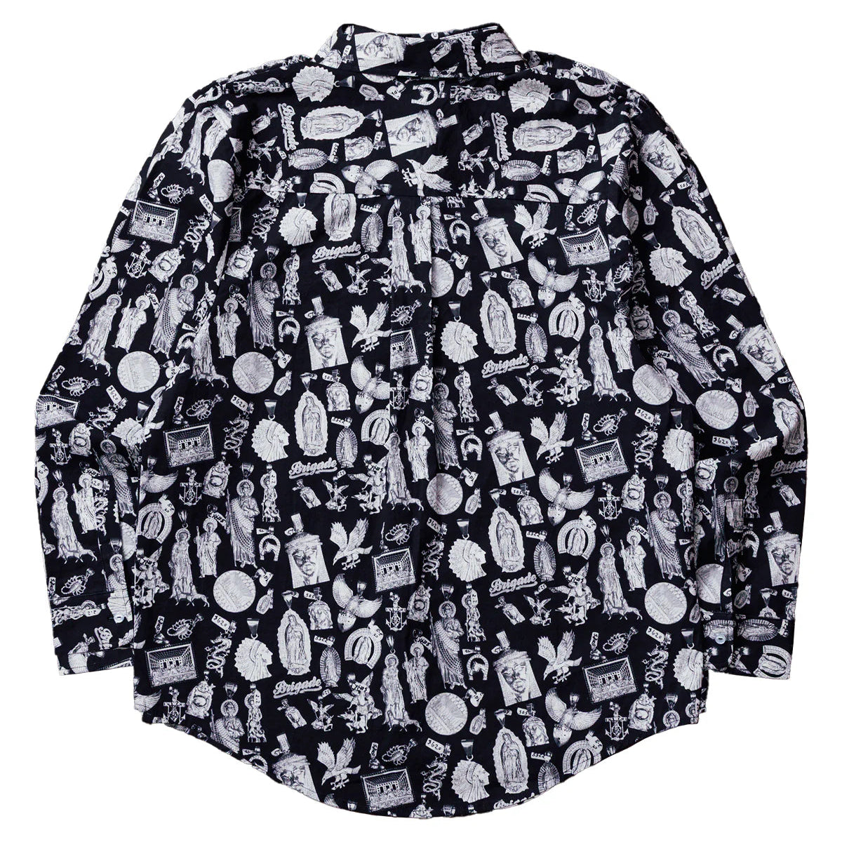 JEWELRY STORE BUTTON DOWN SHIRT - BLACK