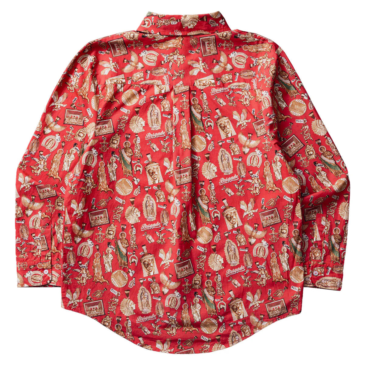 JEWELRY STORE BUTTON DOWN SHIRT - RED