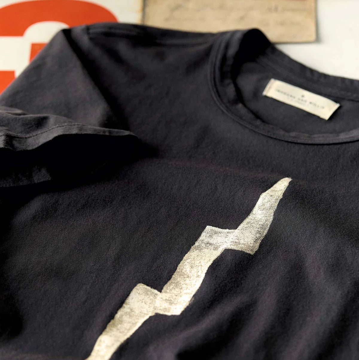 the "bolt" tee in black