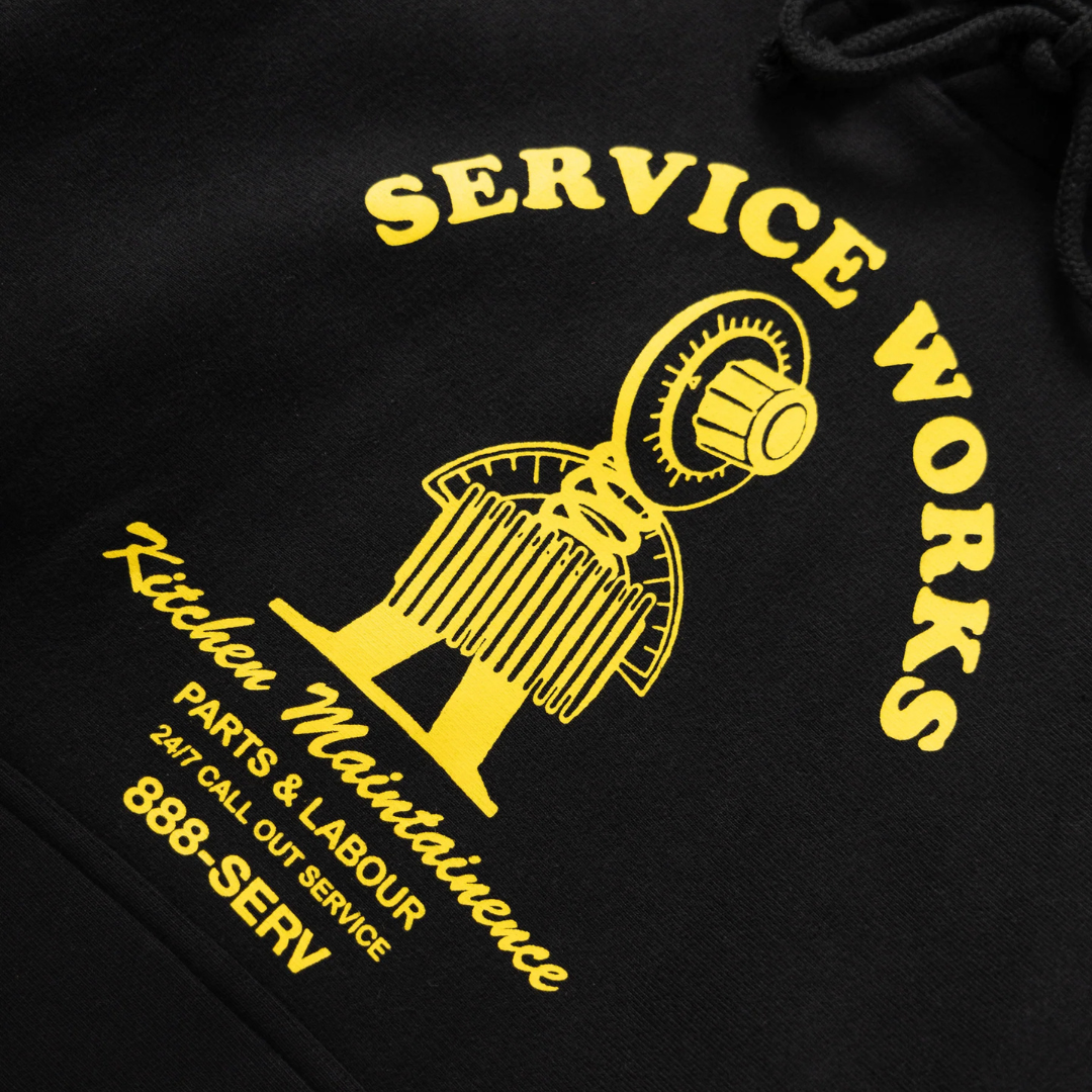 Maintenance Hoodie - BLACK
