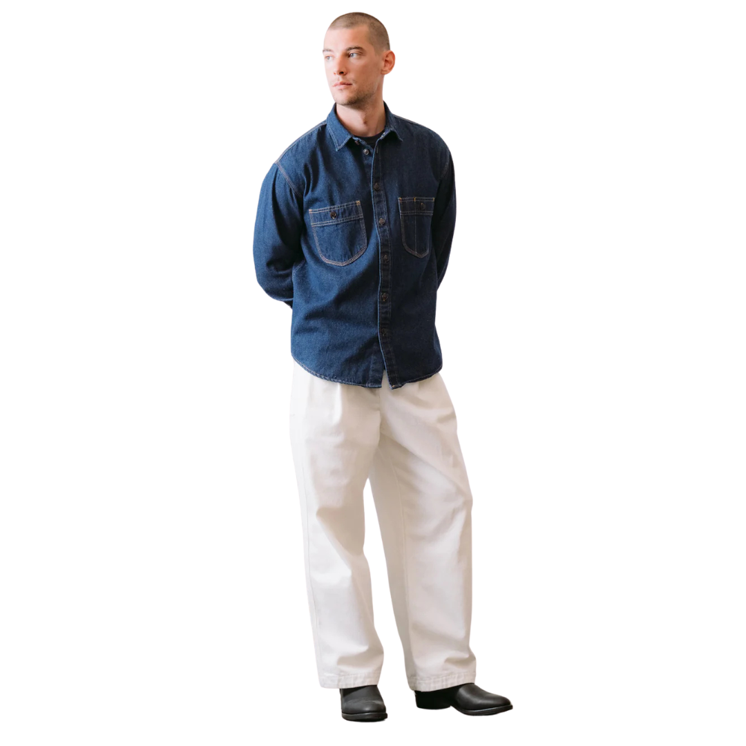 Consul Pants Denim White