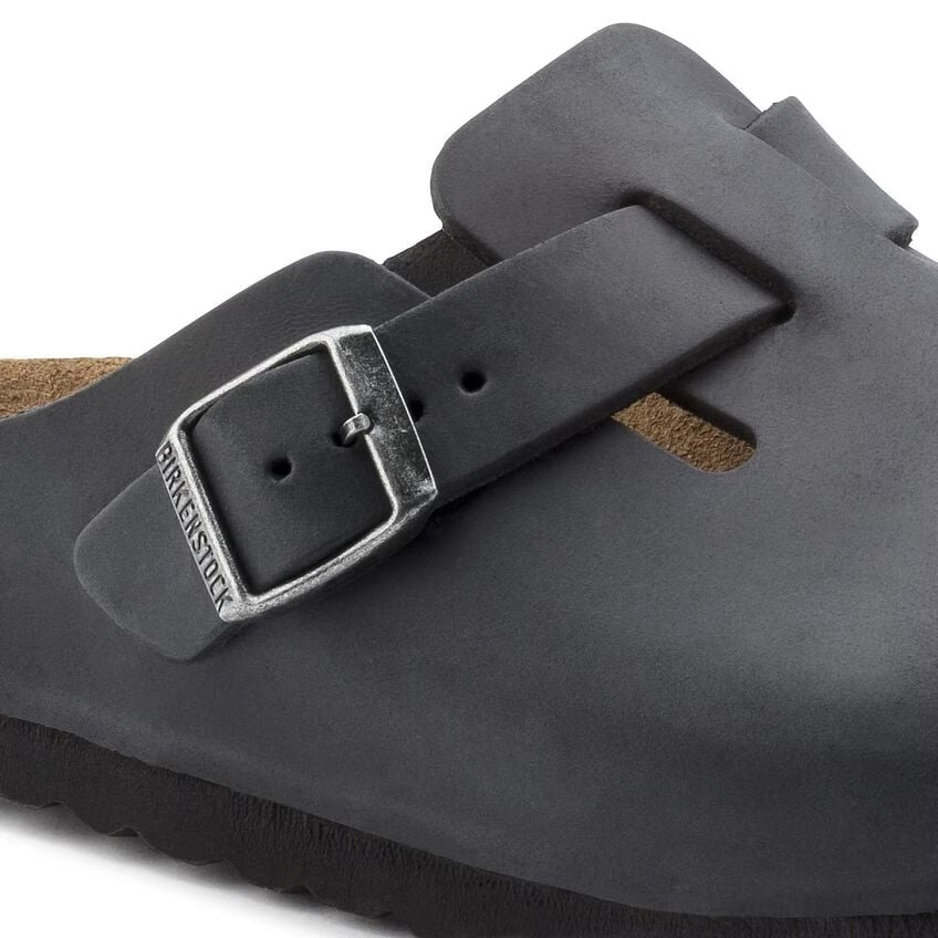 BOSTON OIL LEATHER (regular fit) - black