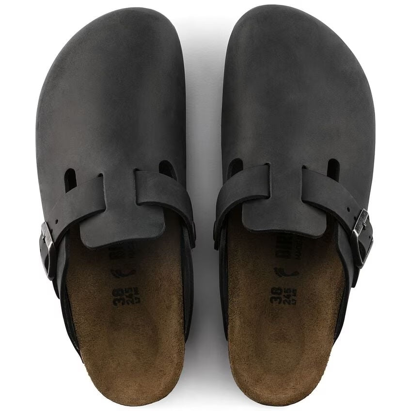 BOSTON OIL LEATHER (regular fit) - black