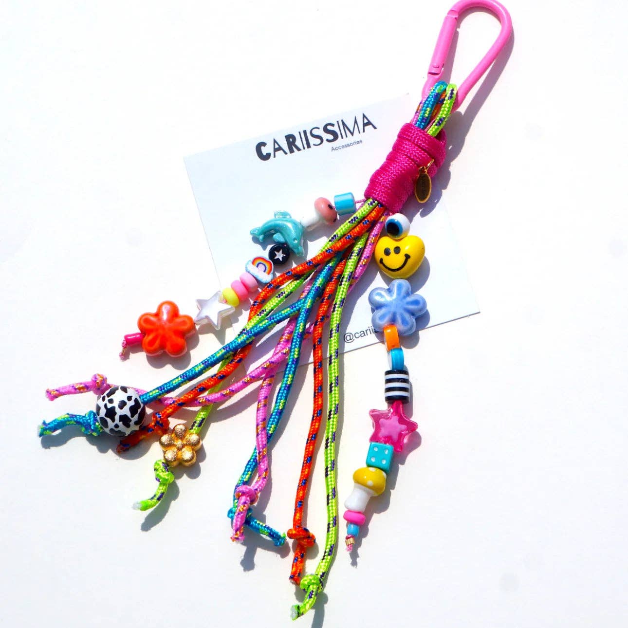 Cute Colorful Cartoon Braided Bag Charm DP25C785