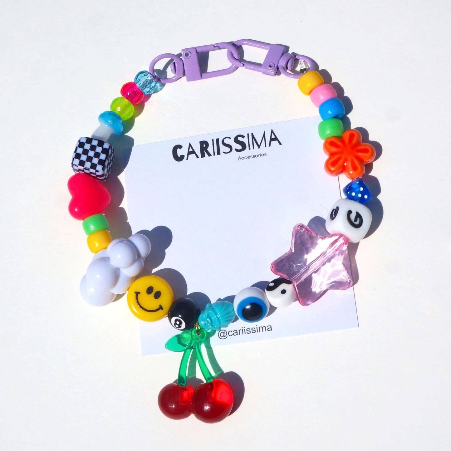 Cute Colorful Cartoon Braided Bag Charm DP25C785