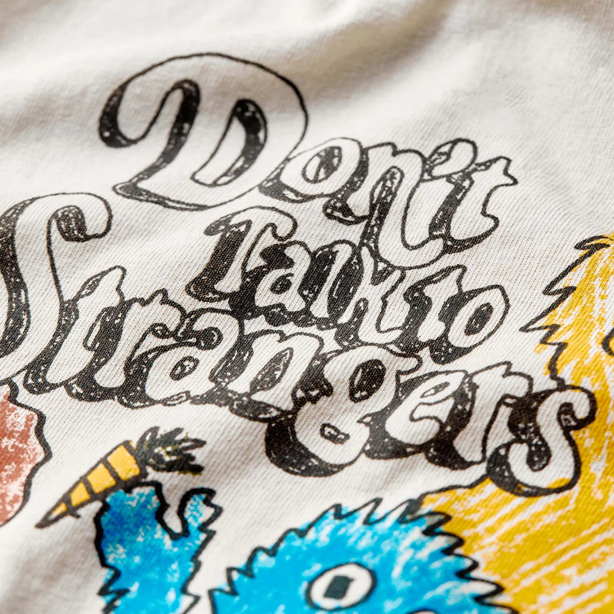the "strangers" tee