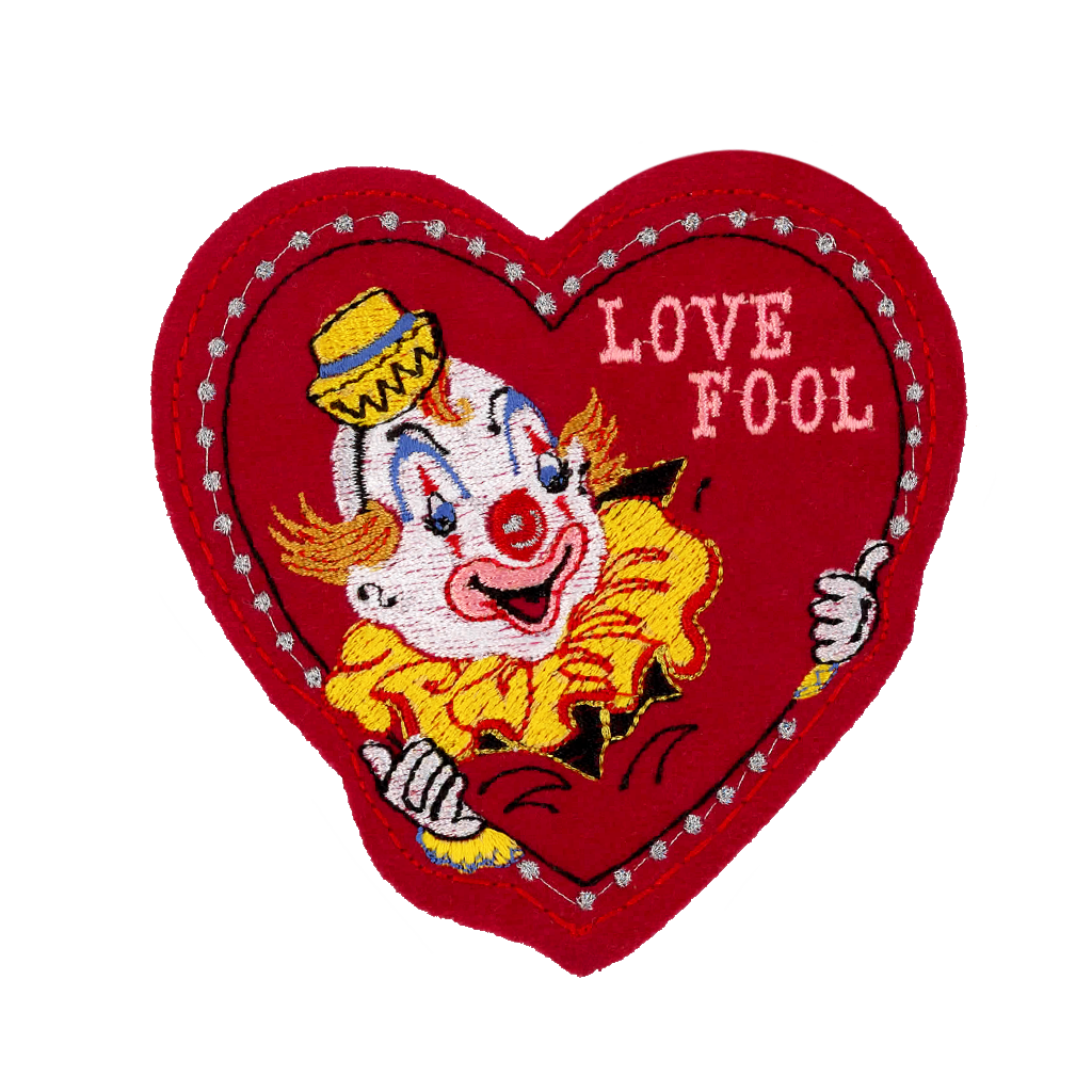 Love Fool Handmade Patch