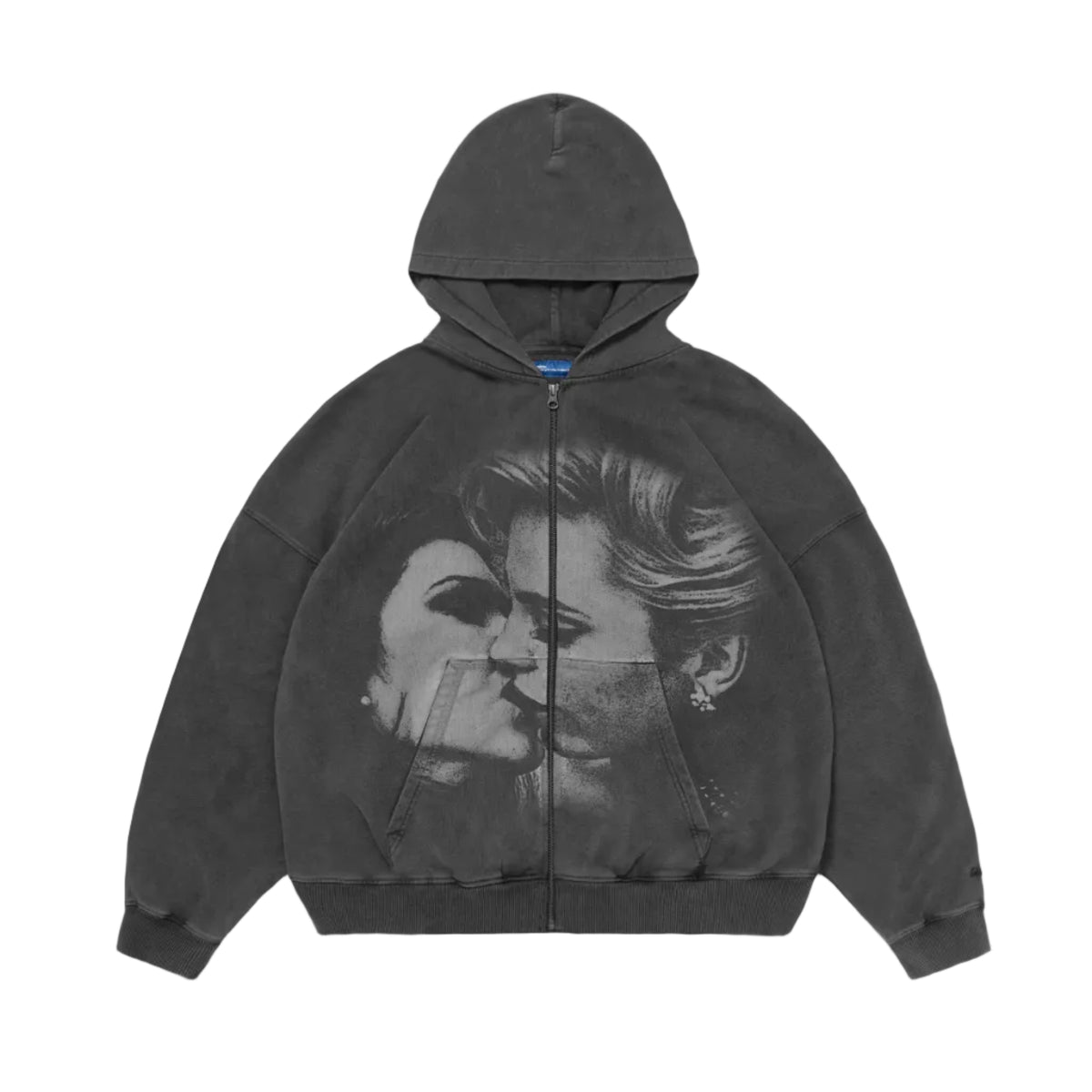 Envy Zip Hoodie - Dyed Black