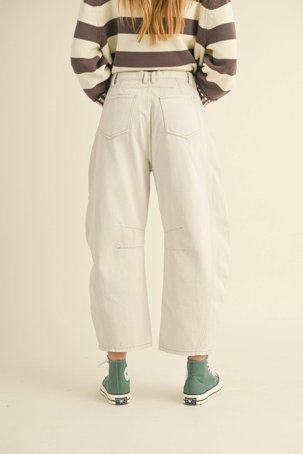 P3820 BARREL COTTON PANTS