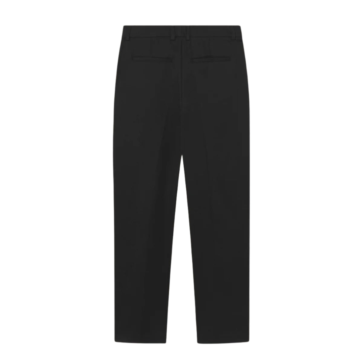 Black Randall Pleated Twill Suit Pants