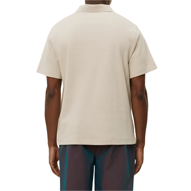 Miguel Fleck Rib Polo - IVORY
