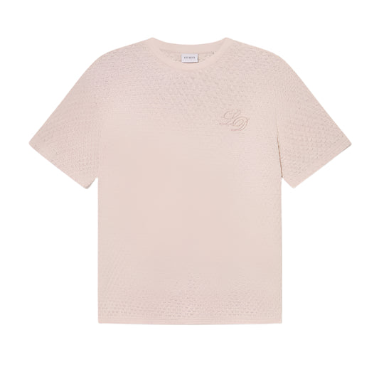Bruce Knitted Check T-shirt -