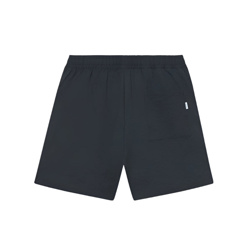 Black Stan Seerseucker Swim Shorts