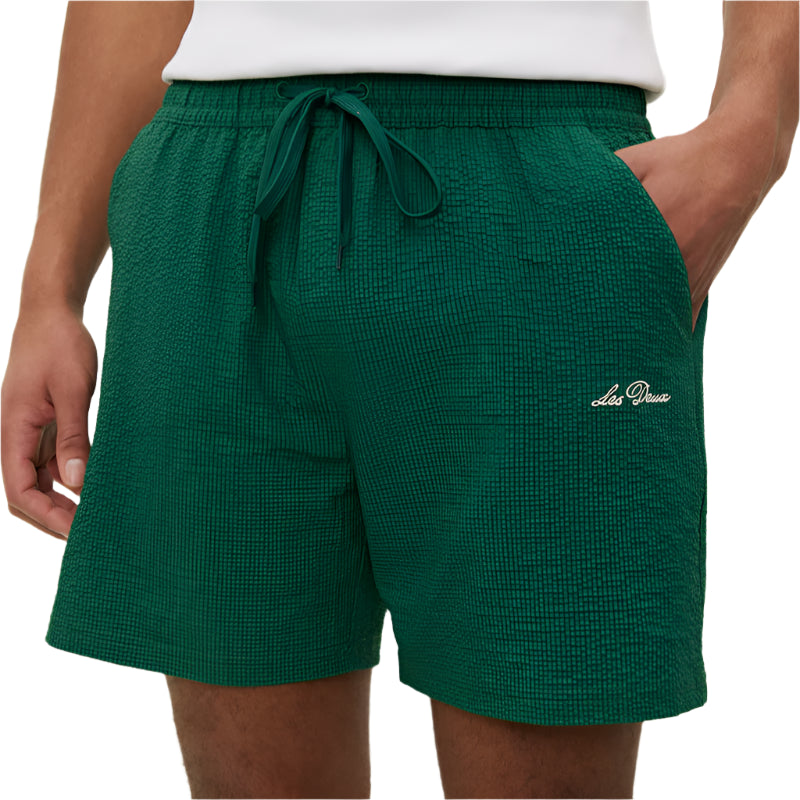 Evergreen Stan Seerseucker Swim Shorts