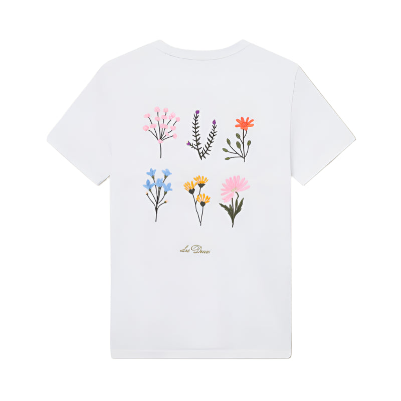 Wild Flower T-Shirt - WHITE