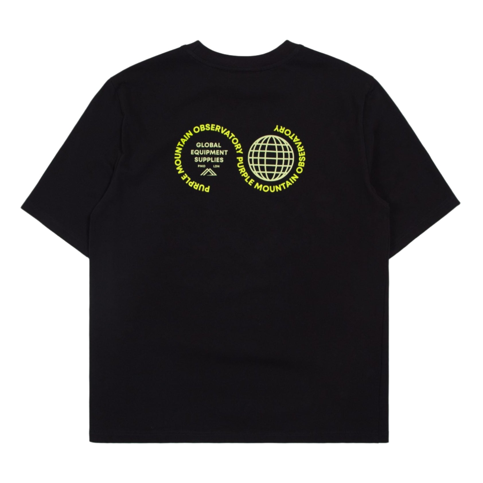 GLOBE SHORT SLEEVE TEE - BLACK