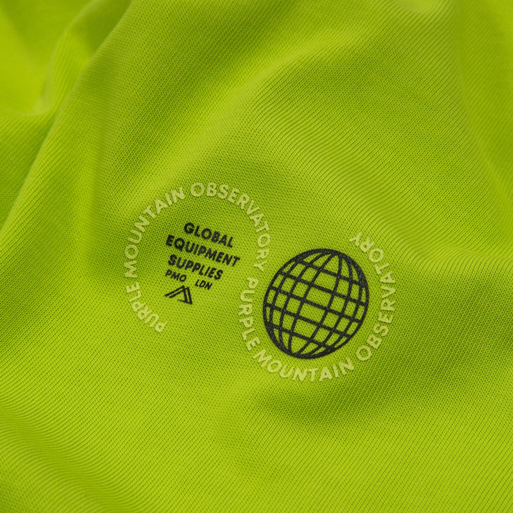 GLOBE SHORT SLEEVE TEE - LIME