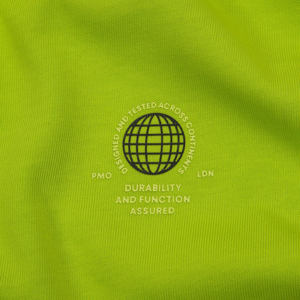 GLOBE SHORT SLEEVE TEE - LIME