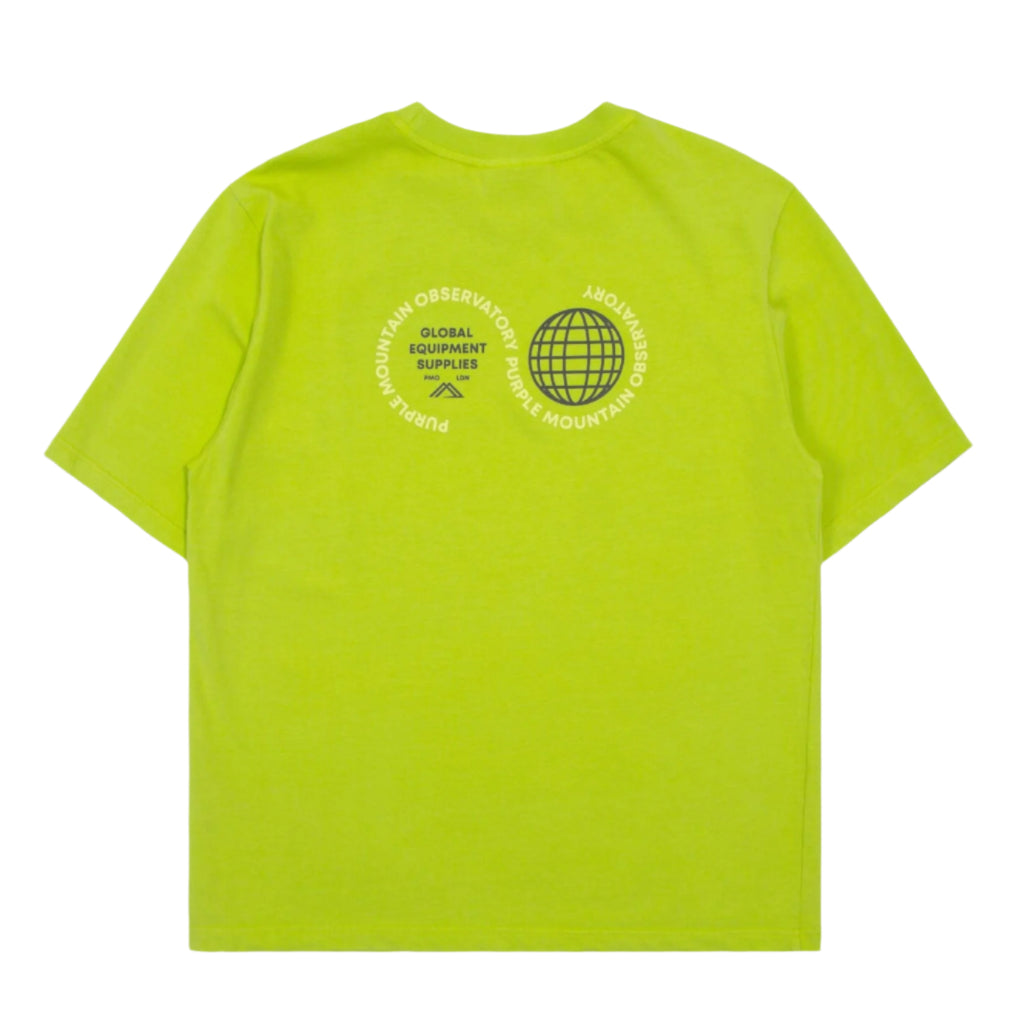 GLOBE SHORT SLEEVE TEE - LIME