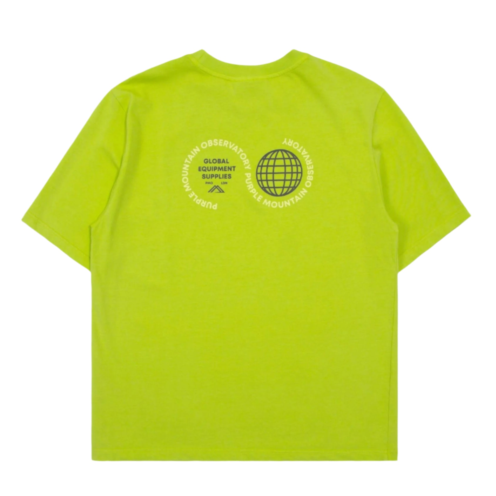 GLOBE SHORT SLEEVE TEE - LIME