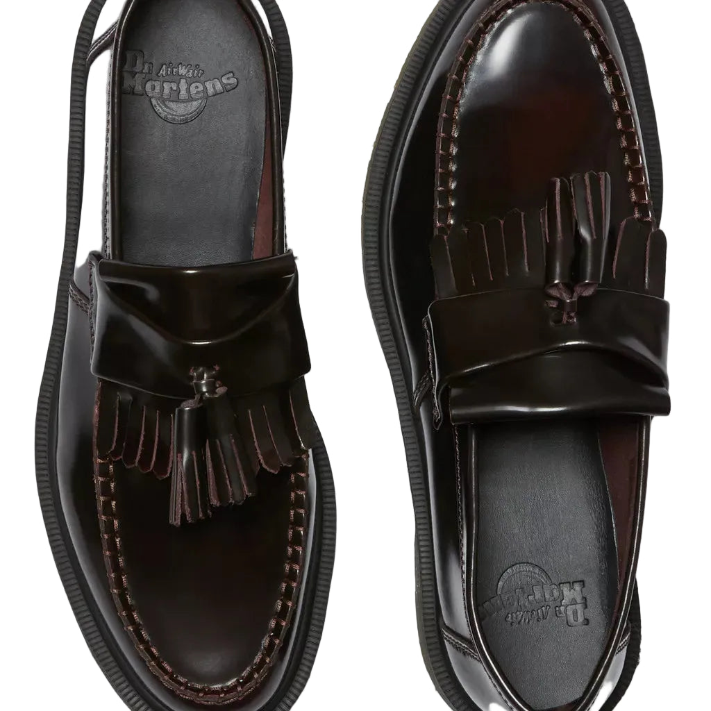 ADRIAN Arcadia Leather Tassel Loafers