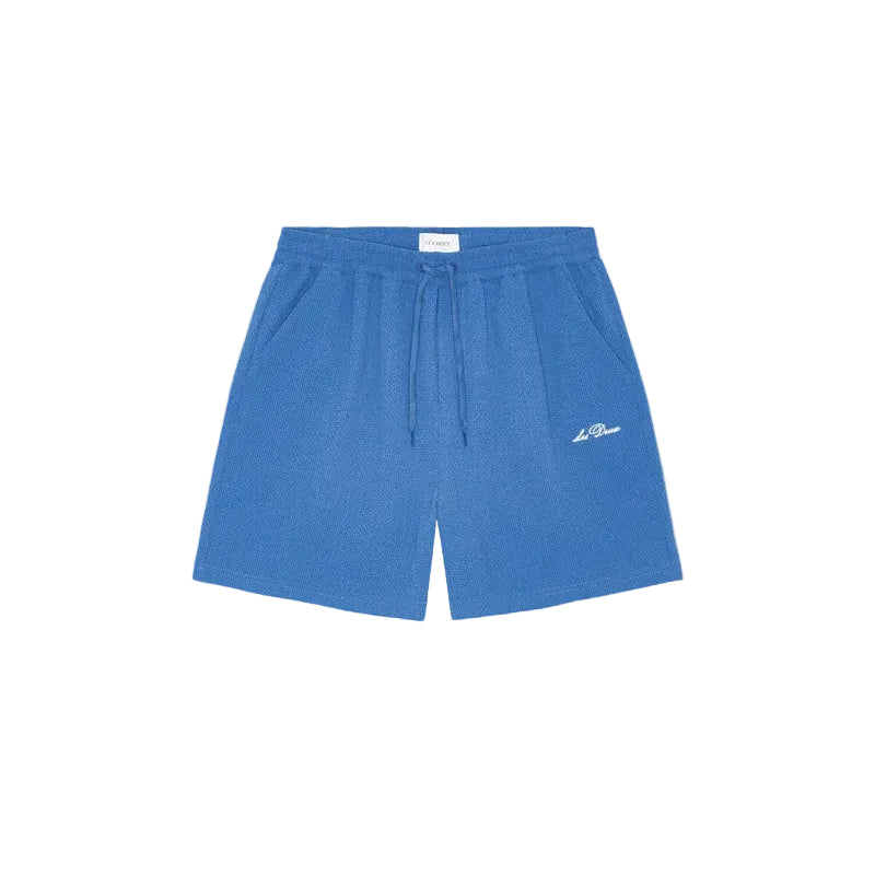Stan Seersucker Swim Shorts - PALACE BLUE