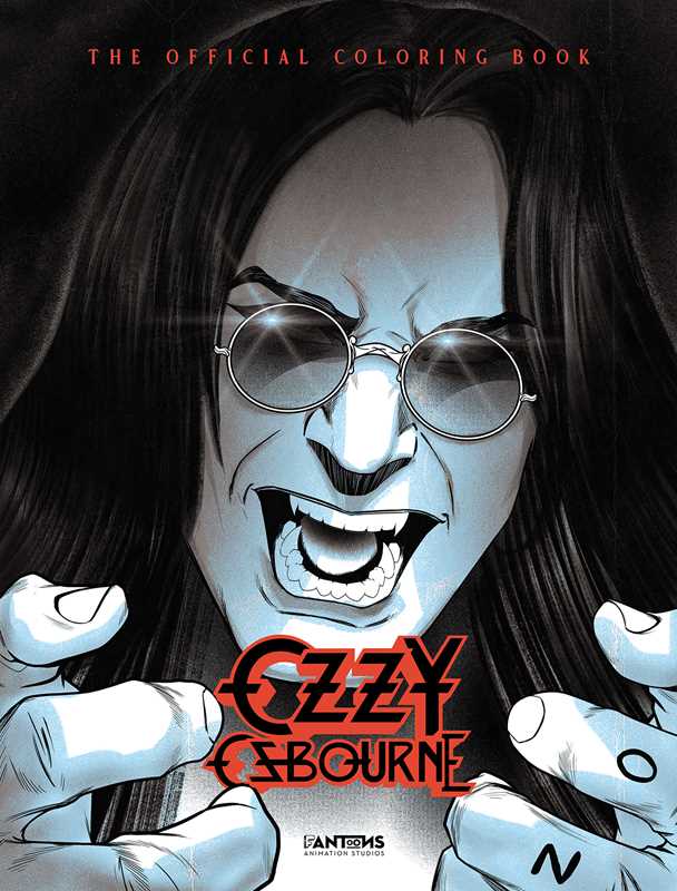 Ozzy Osbourne: The official coloring book by David Calcano
