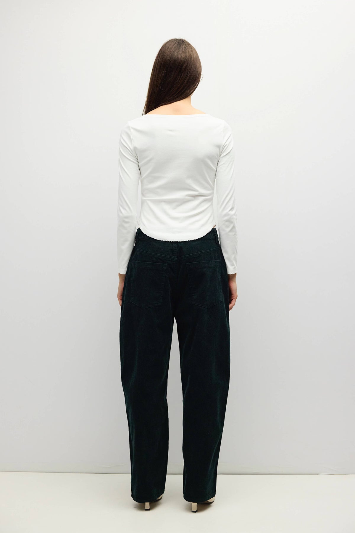 The Janel Top | Wide Neck Baseball Tee