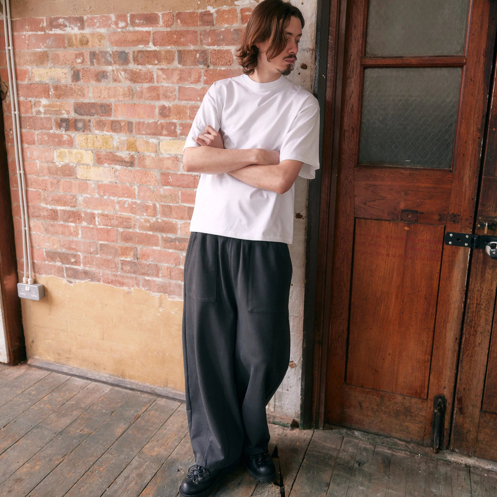 BALLOON SWEATPANTS - WASHED BLACK