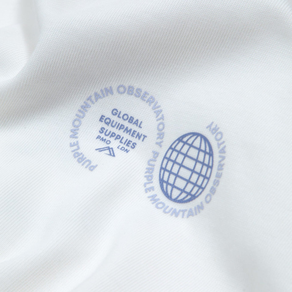 GLOBE SHORT SLEEVE TEE - WHITE