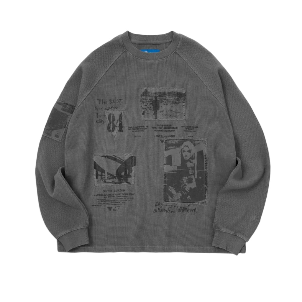 Terlingua Thermal Sweat - Washed Grey