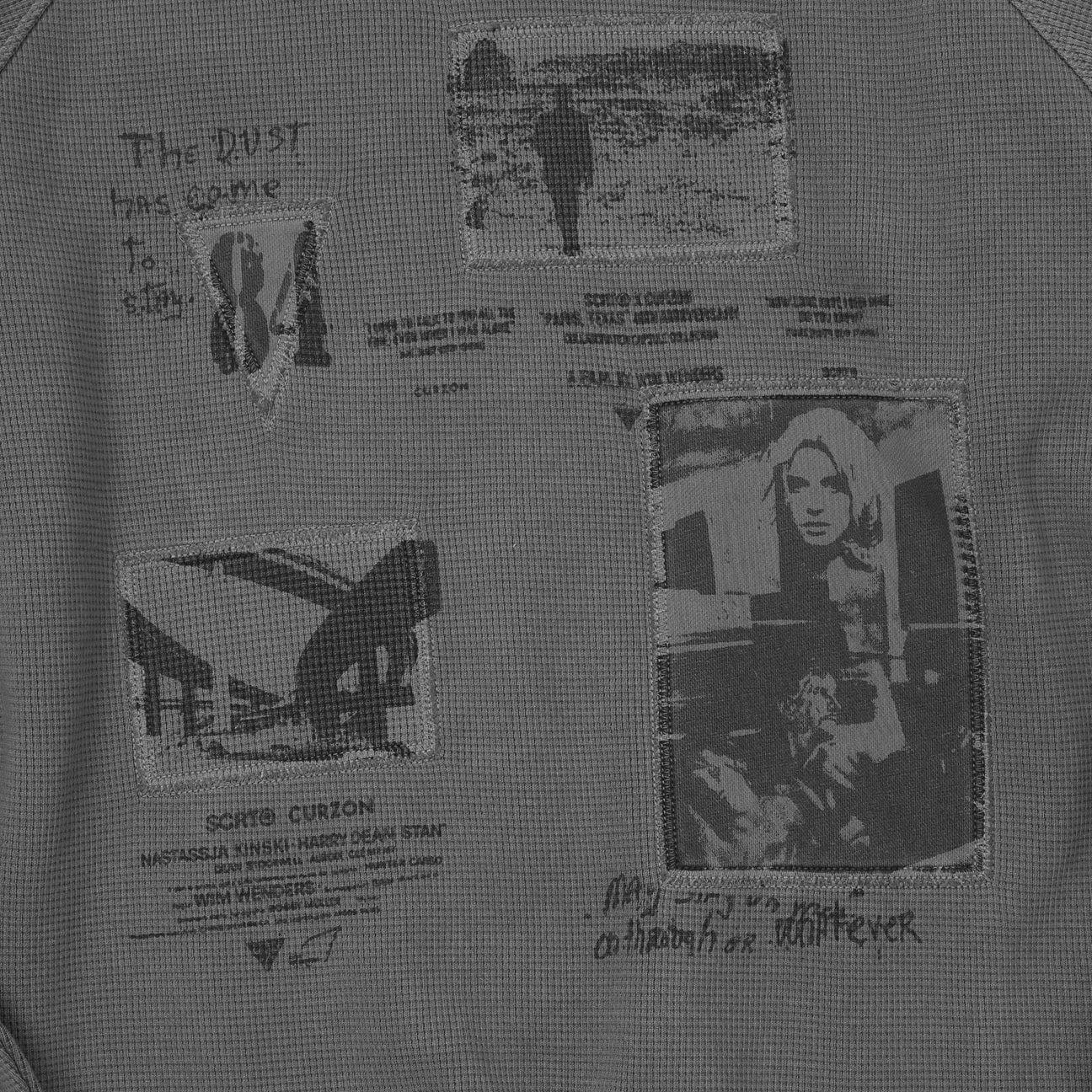 Terlingua Thermal Sweat - Washed Grey