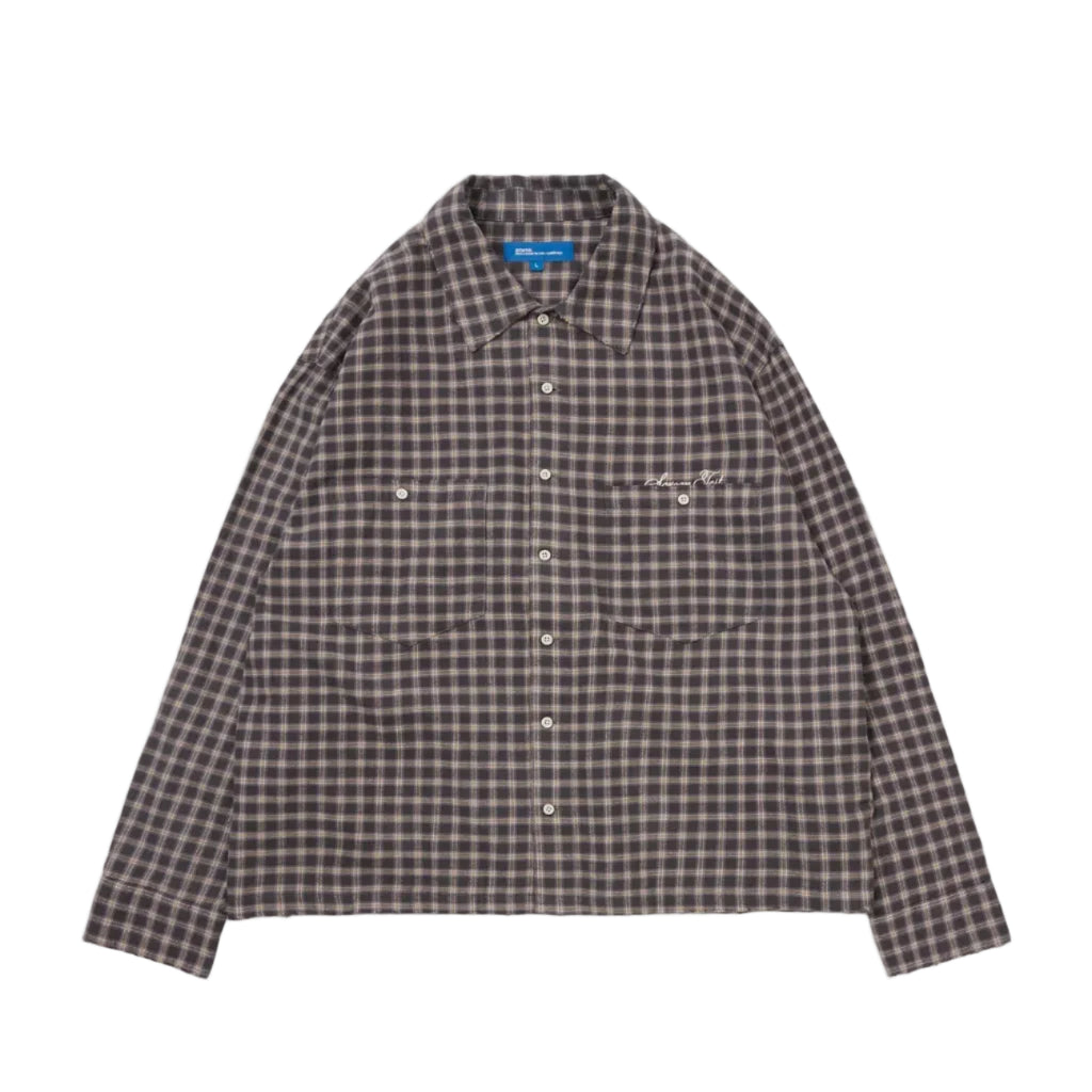 Distressed Plaid Shirt