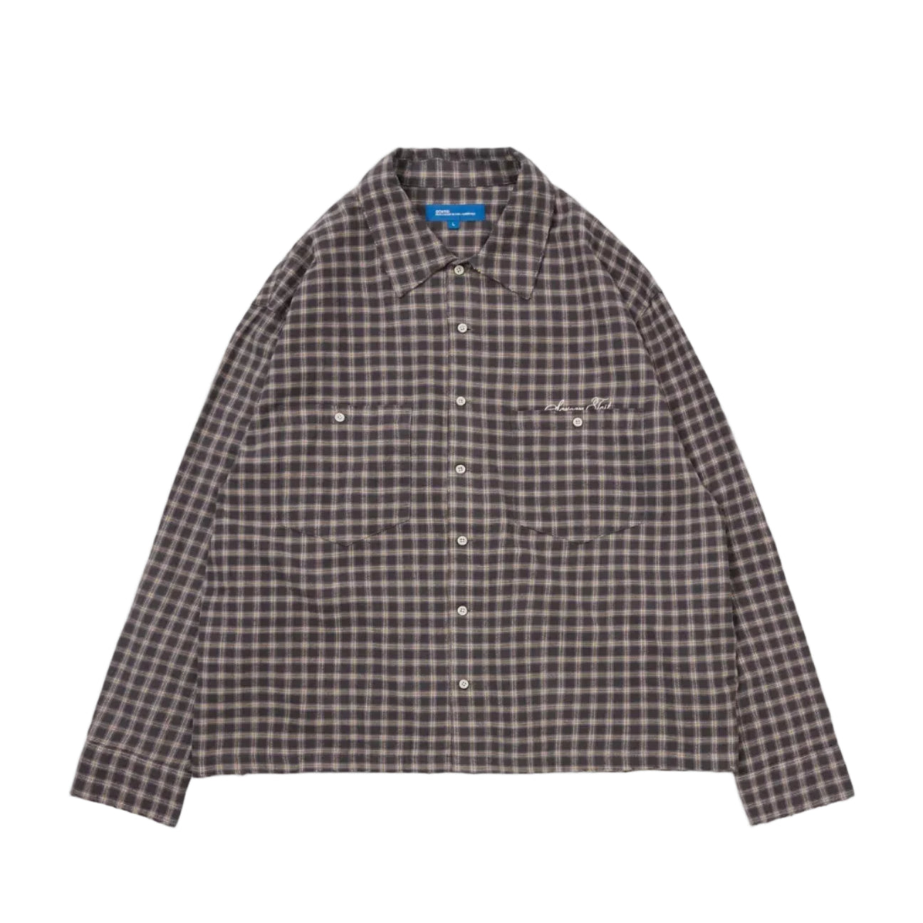 Distressed Plaid Shirt
