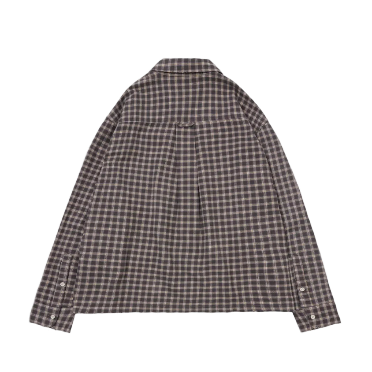 Distressed Plaid Shirt