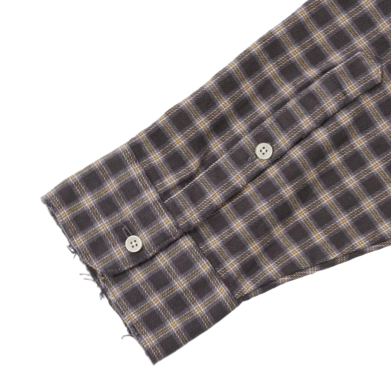 Distressed Plaid Shirt