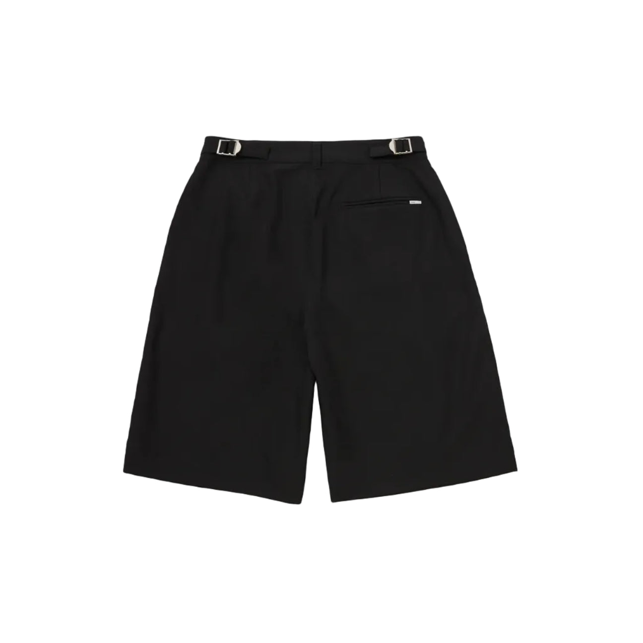 The Triple Pleat Shorts - Black