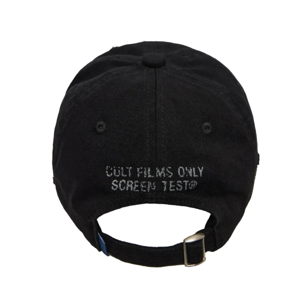 Theatre Distressed Dad Cap - Black
