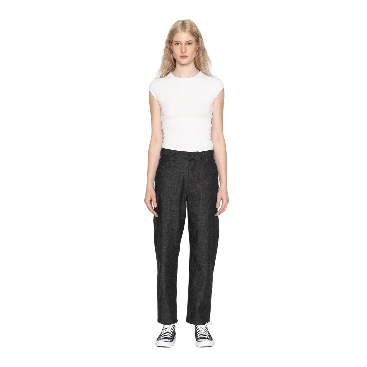 BESTIE - BLACK LIGHTWEIGHT DENIM