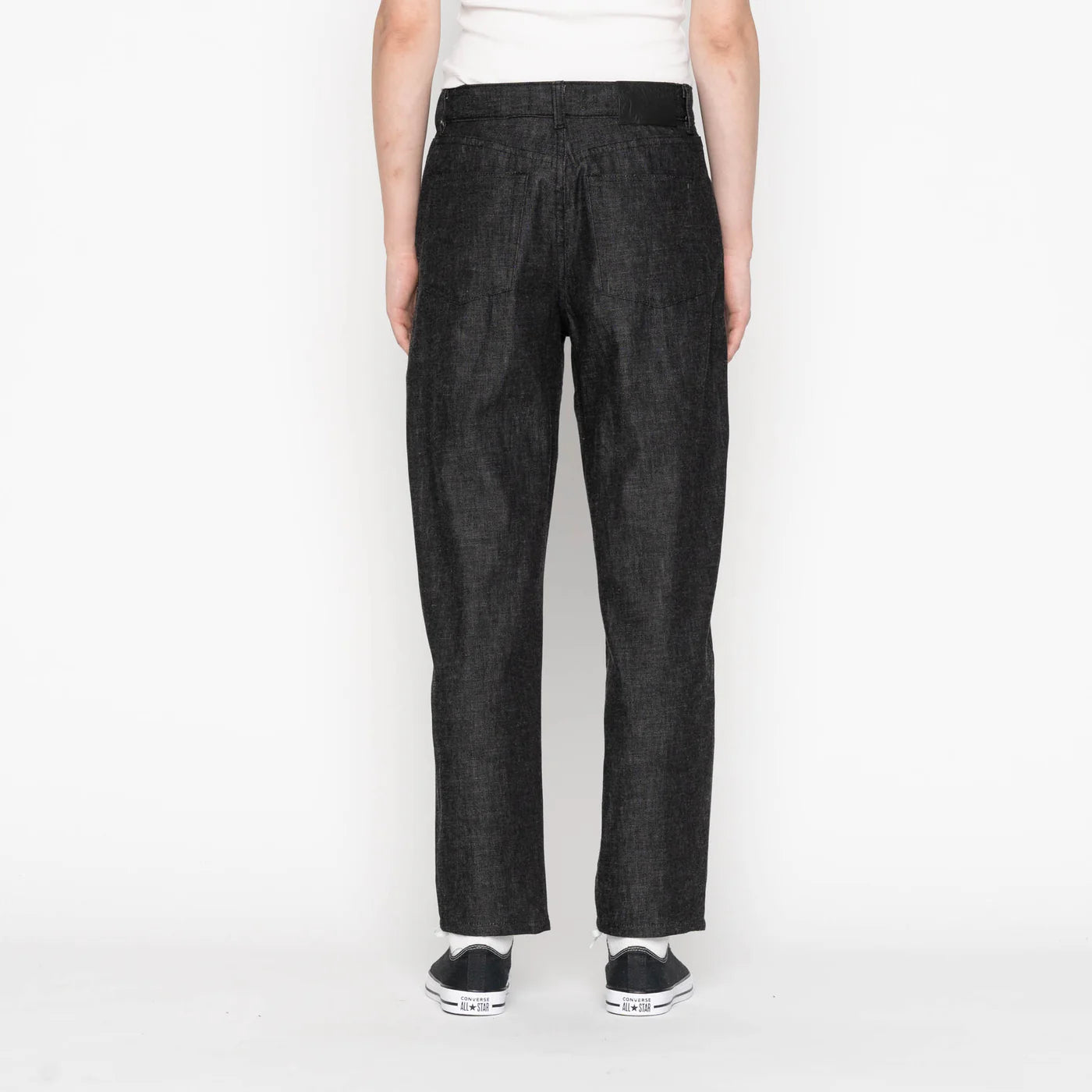 BESTIE - BLACK LIGHTWEIGHT DENIM