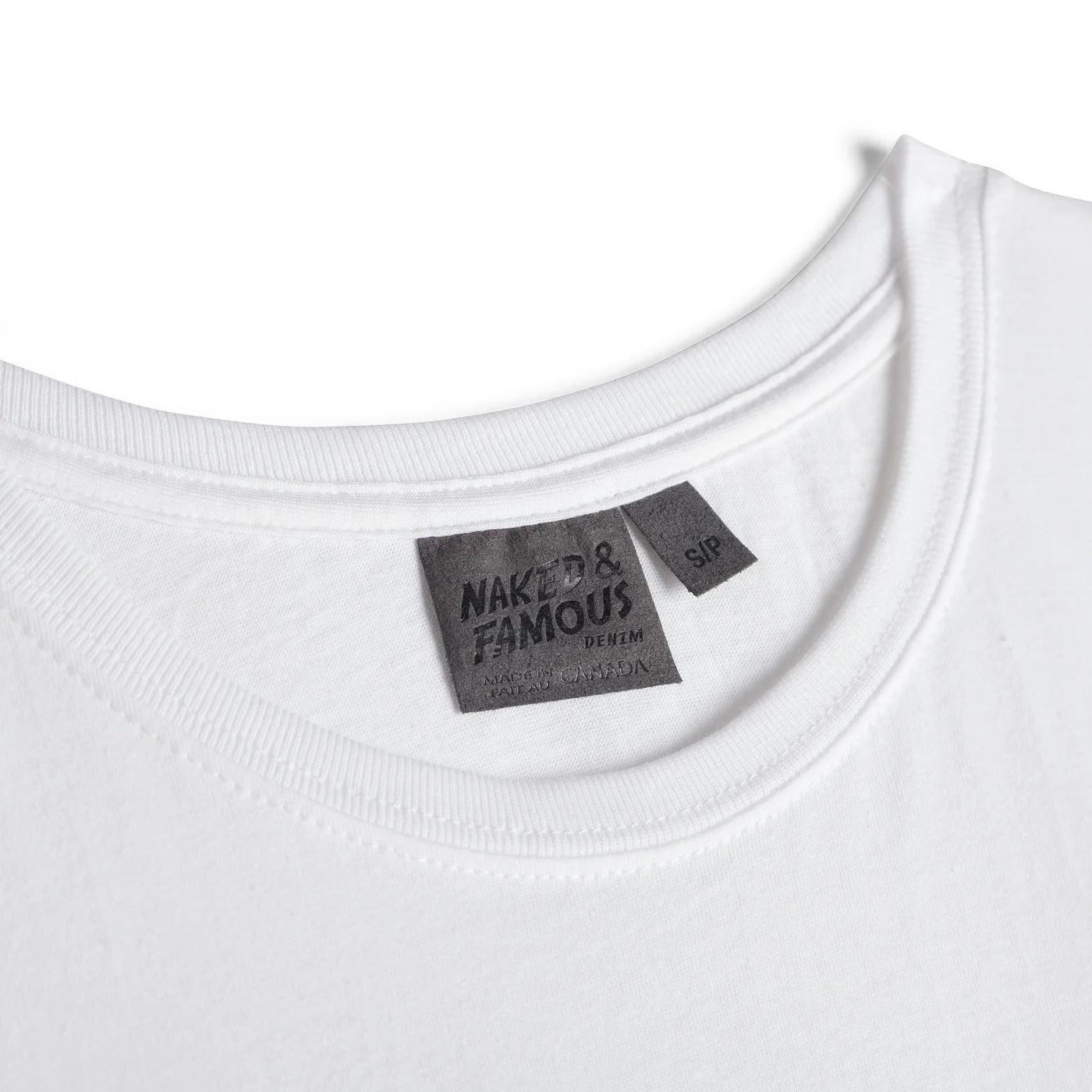 Circular Knit Ballet Tee - Double Ring-Spun Cotton - White