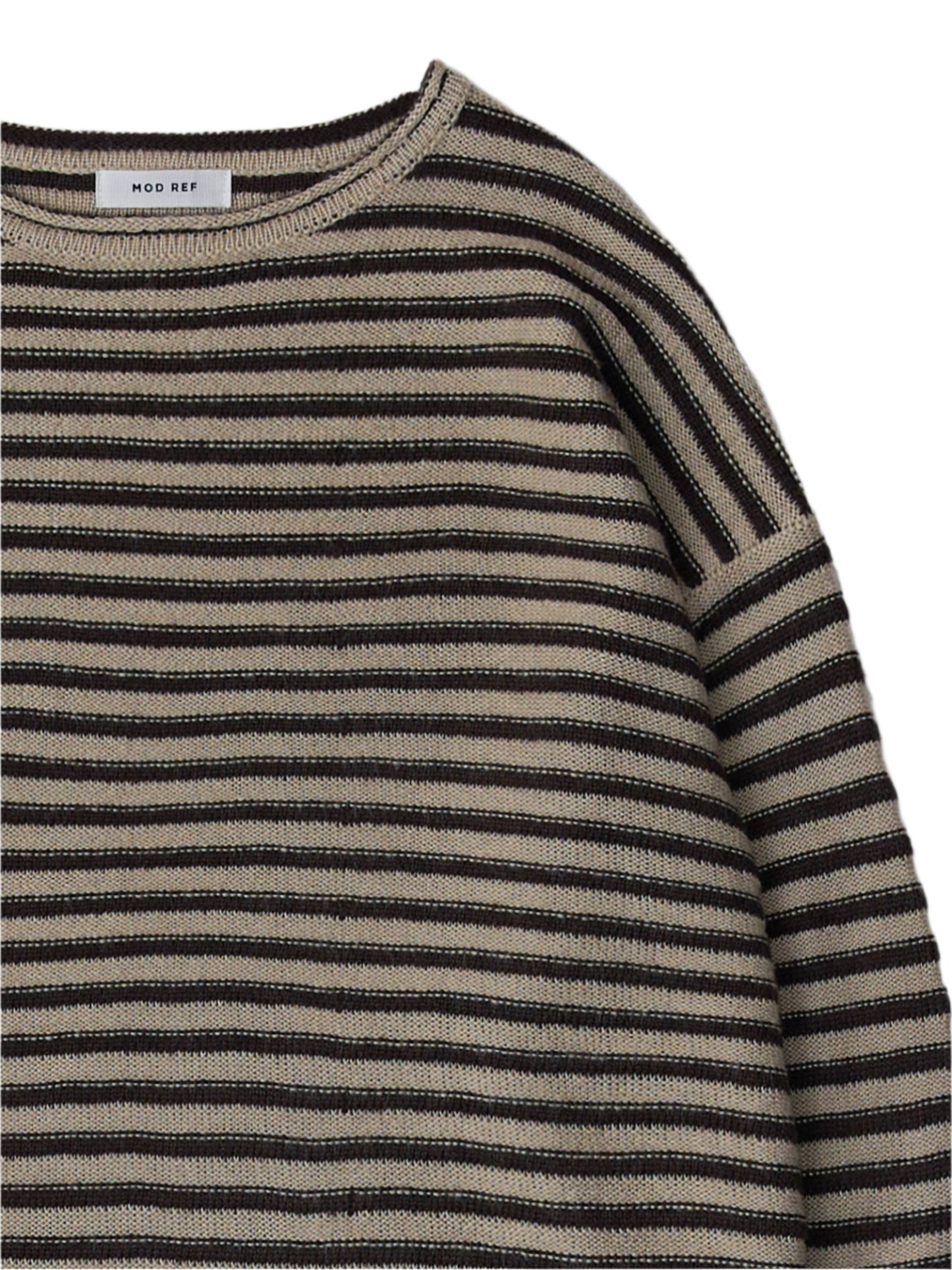 The Auden Sweater | Striped Wool-Blend Sweater