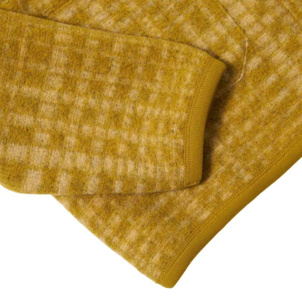 Yellow Telepass Fleece Cardigan - yellow