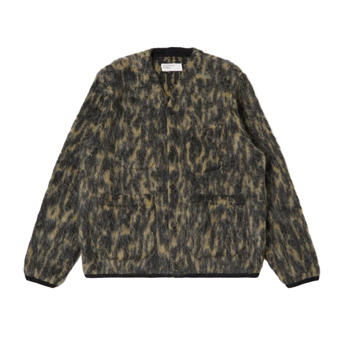 Charcoal Dolce Fleece Cardigan