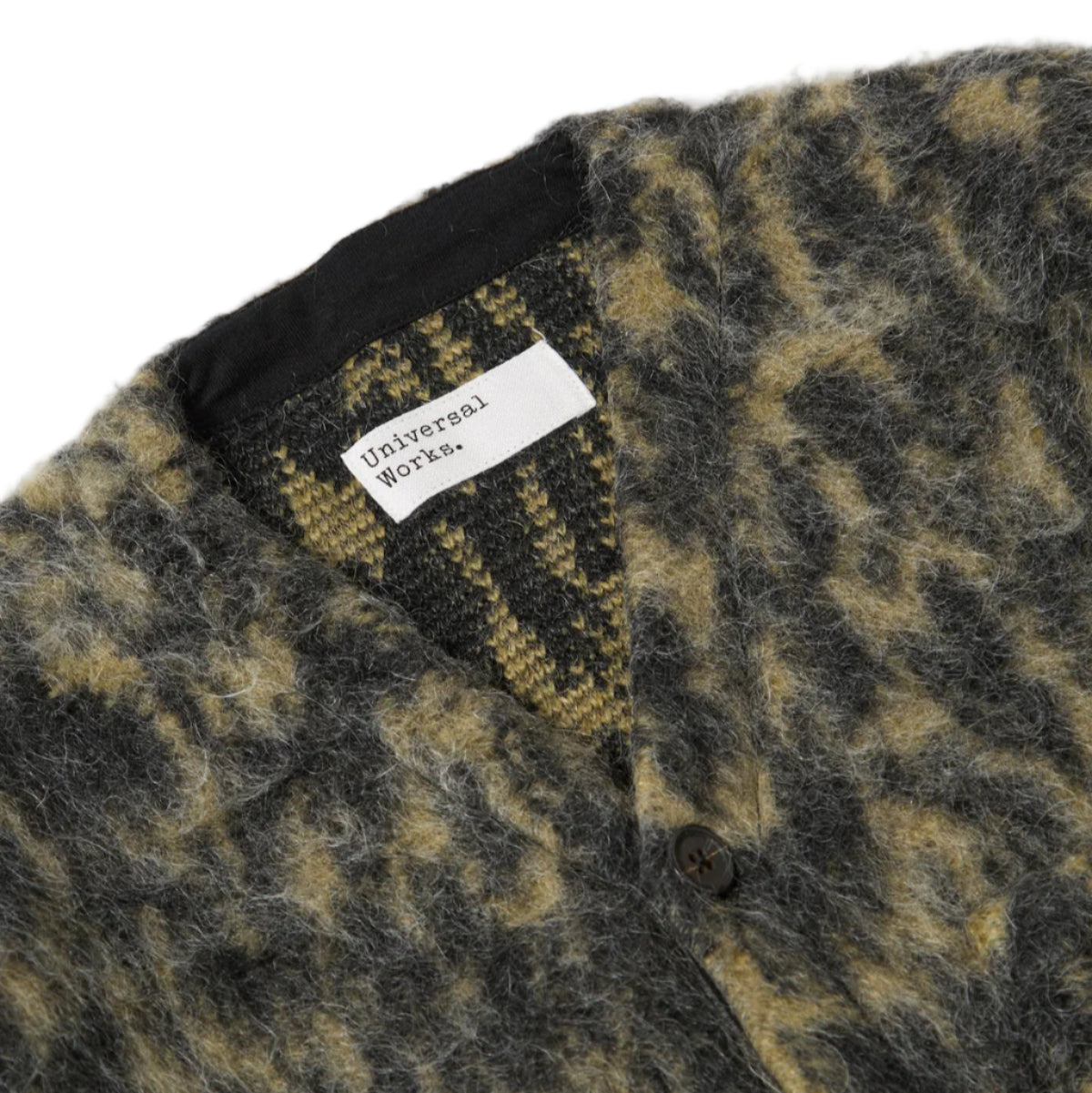 Charcoal Dolce Fleece Cardigan