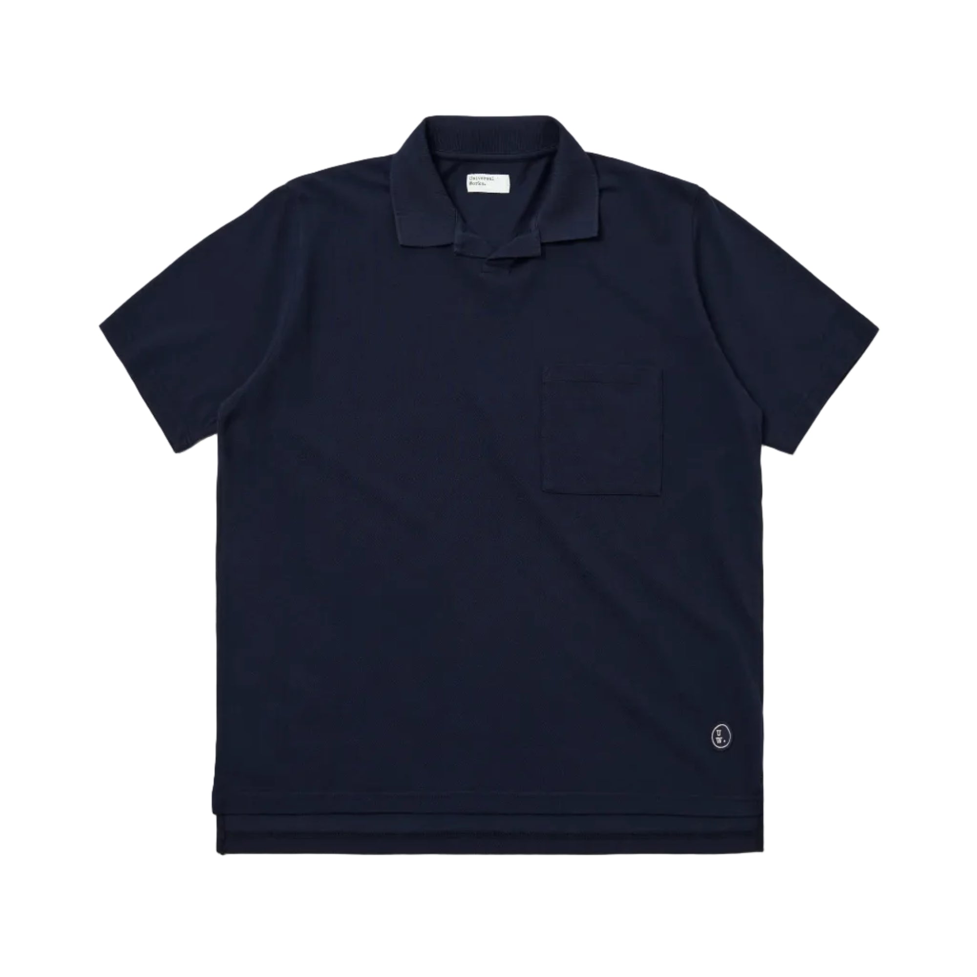 Bright Navy Piquet Vacation Polo